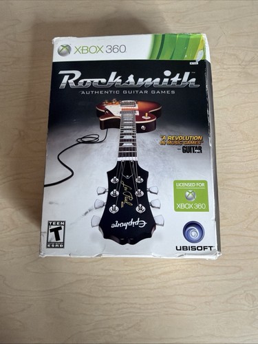 Rocksmith xbox 360 completo - xbox,